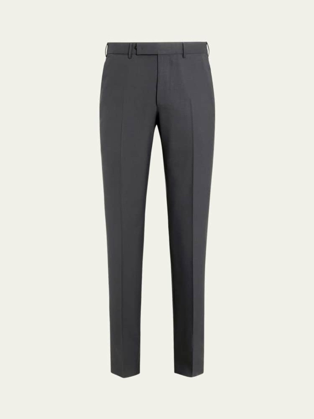 Slim Fit Dress Pants in Charcoal Gray